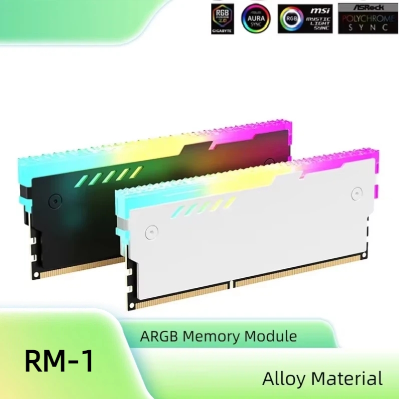 Ddr5 Ram - PCメモリヒートシンク RM-1 RAM冷却ベスト 5V-3PIN ARGB RAMヒートシンク