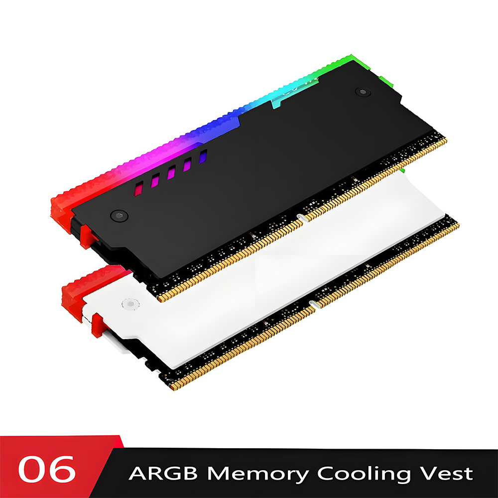 Ddr5 Ram - デスクトップパソコン RAM ヒートシンク ARGB DDR5 DDR4