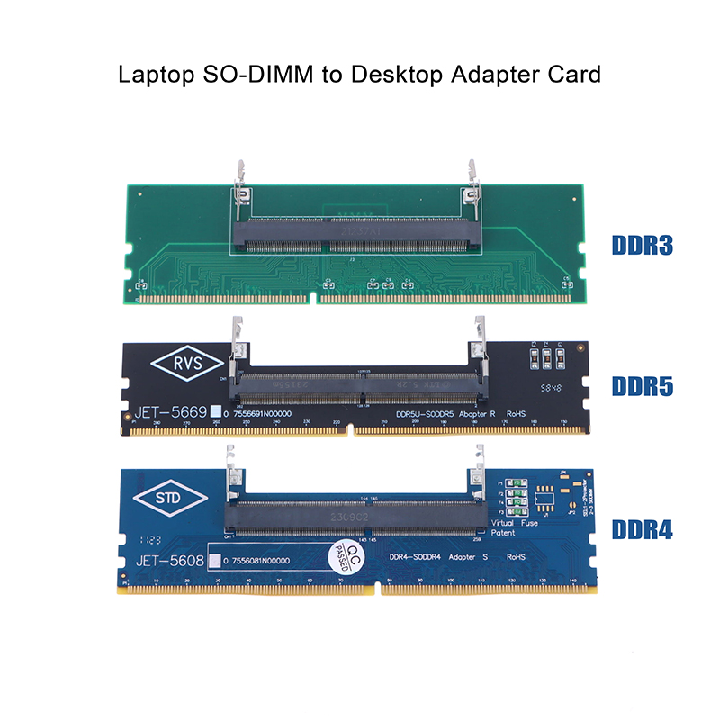 Ddr5 Laptop Ram - DDR3 DDR4 DDR5 ノートパソコン SO-DIMM からデスクトップ用アダプターカードコンバーター