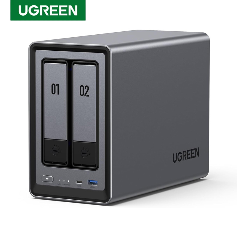UGREEN NAS DXP2800 2ベイデスクトップNA - Ddr5 8Gb のレビューと価格