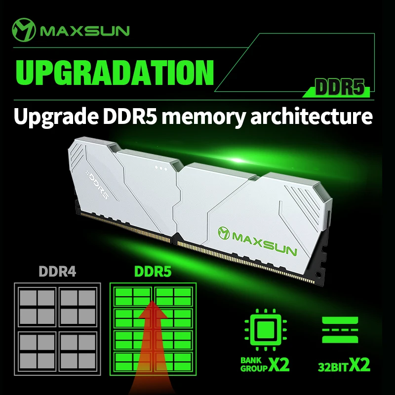 MAXSUN ヒートシンク メモリア RAM DDR5 60 - Ddr5 6000Mhz のレビューと価格
