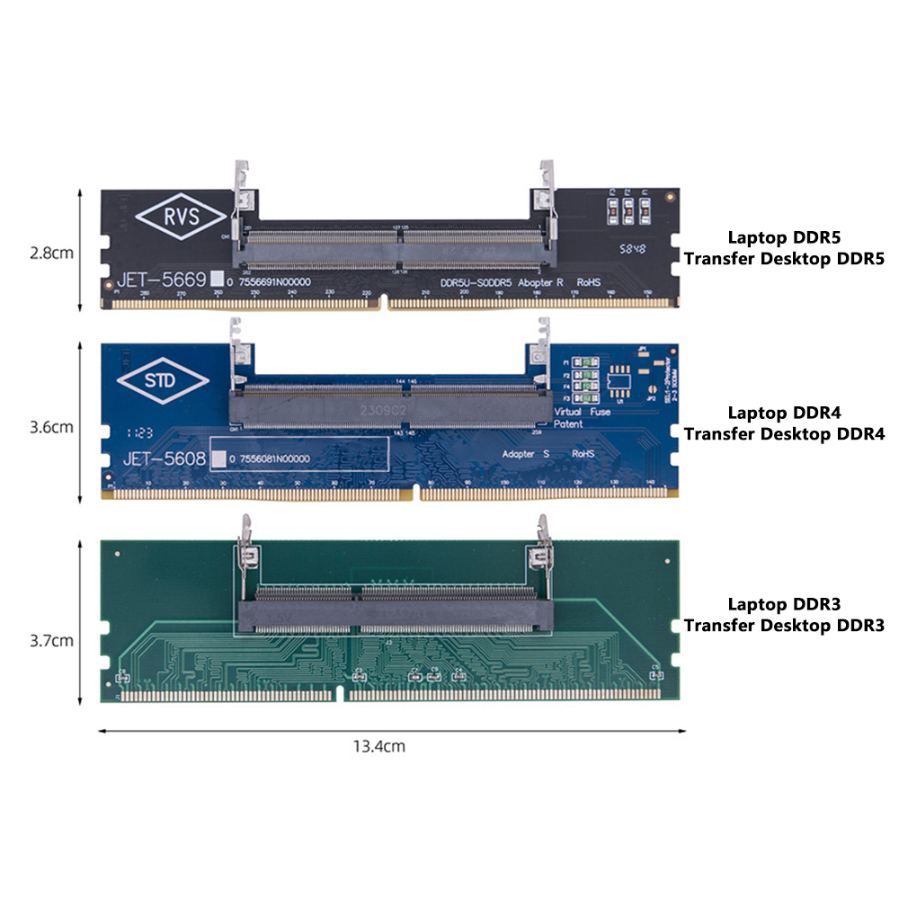 ラップトップからデスクトップへのメモリアダプター DDR3  - Ddr5 Laptop Ram のレビューと価格