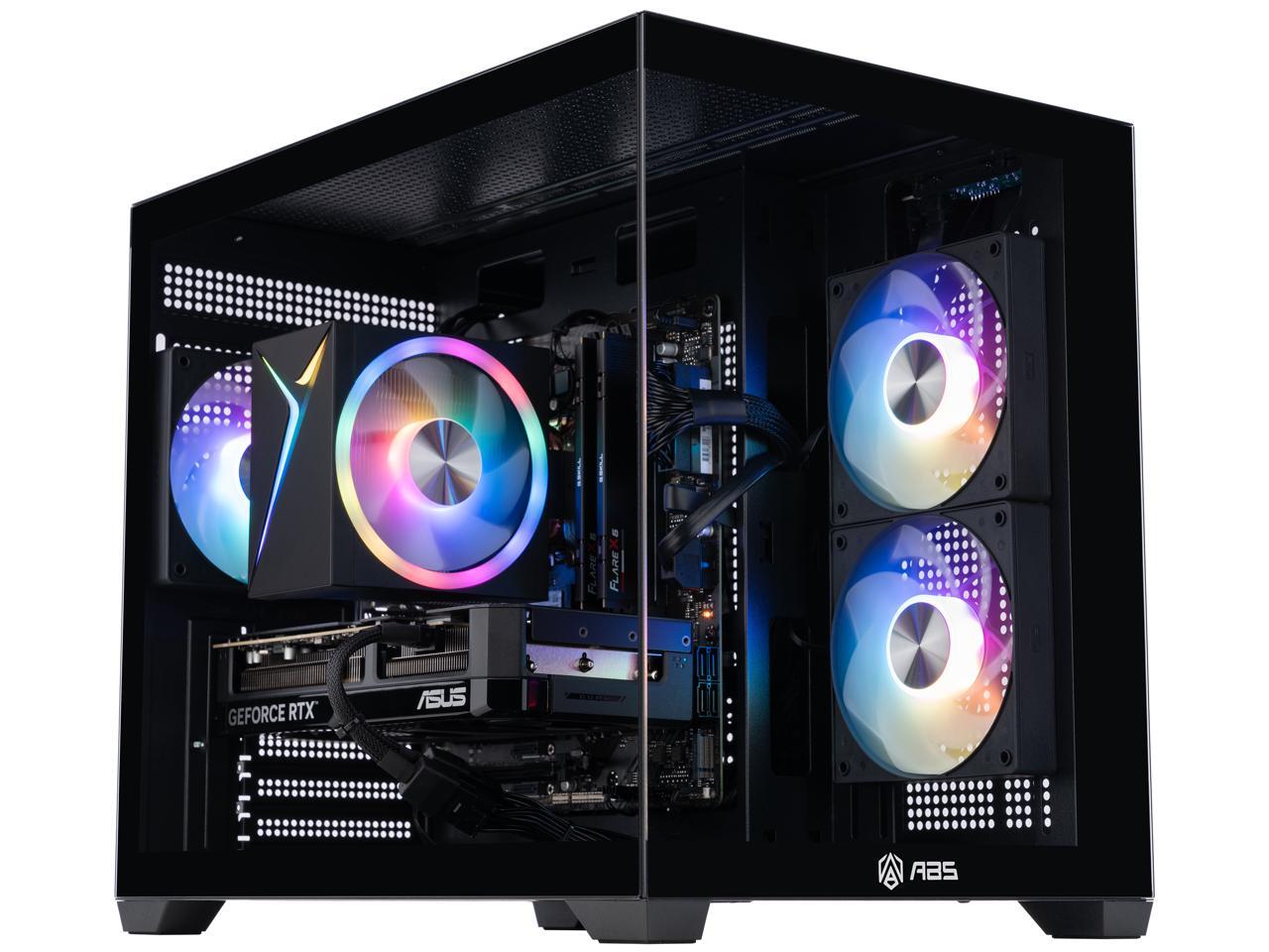 ABS Flux II Aqua プレビルトゲーミングPC  - Ddr5 32Gb のレビューと価格