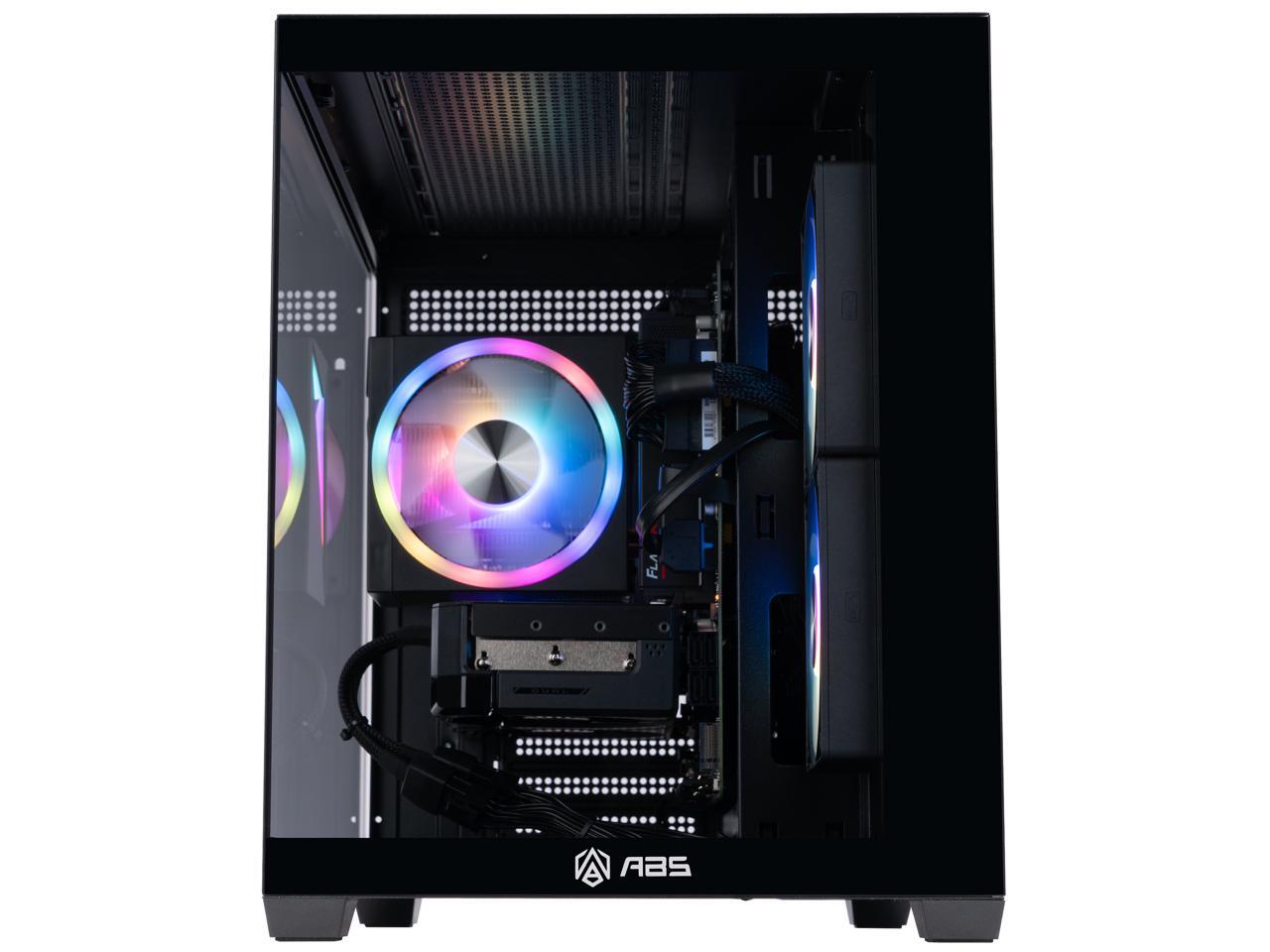 ABS Flux II Aqua プレビルトゲーミングPC  - Ddr5 32Gb のレビューと価格
