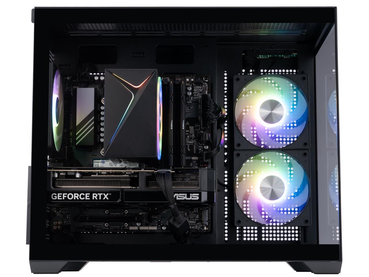 ABS Flux II Aqua プレビルトゲーミングPC  - Ddr5 32Gb のレビューと価格